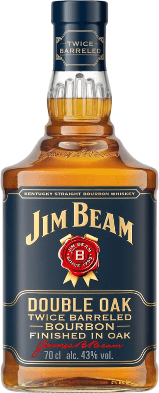 34,95 € | Виски Бурбон Jim Beam Double Oak Кентукки Соединенные Штаты 70 cl