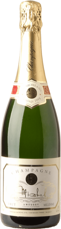 Envoi gratuit | Blanc mousseux José Michel Millésimé Brut Réserve A.O.C. Champagne Champagne France Chardonnay, Pinot Meunier 75 cl