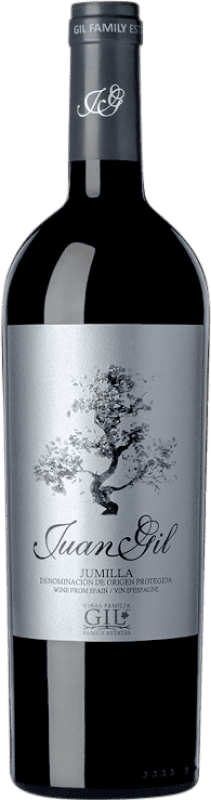 送料無料 | 赤ワイン Juan Gil Etiqueta Plata 高齢者 D.O. Jumilla カスティーリャ・ラ・マンチャ スペイン Monastrell 75 cl