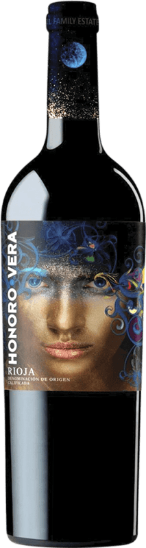 Envio grátis | Vinho tinto Juan Gil Honoro Vera Jovem D.O.Ca. Rioja La Rioja Espanha Tempranillo 75 cl