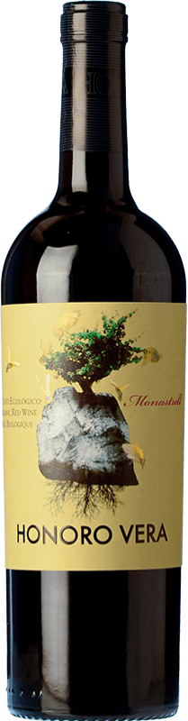 7,95 € Free Shipping | Red wine Juan Gil Honoro Vera Organic Joven D.O. Jumilla Castilla la Mancha Spain Monastrell Bottle 75 cl