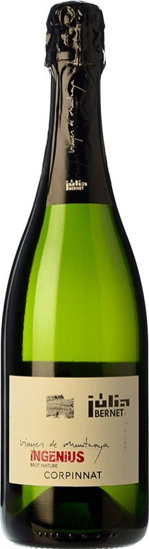 送料無料 | 白スパークリングワイン Júlia Bernet Ingenius ブルットの自然 D.O. Cava カタロニア スペイン Xarel·lo, Chardonnay 75 cl