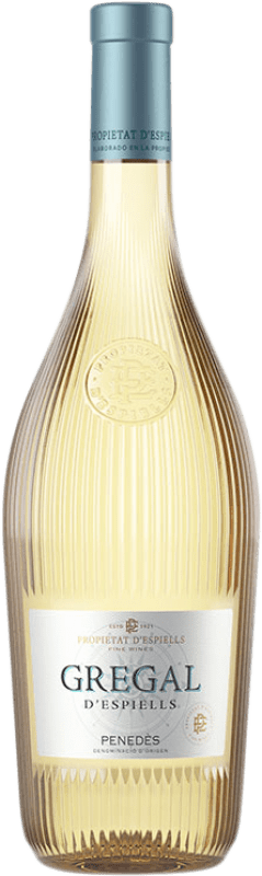 9,95 € Free Shipping | White wine Juvé y Camps Gregal d'Espiells D.O. Penedès Catalonia Spain Malvasía, Muscat, Gewürztraminer Bottle 75 cl