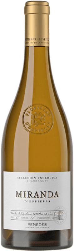 12,95 € | White wine Juvé y Camps Miranda d'Espiells D.O. Penedès Catalonia Spain Chardonnay Bottle 75 cl