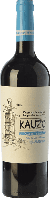 13,95 € | Red wine Kauzo Malbec-Syrah Joven I.G. Valle de Uco Uco Valley Argentina Syrah, Malbec Bottle 75 cl