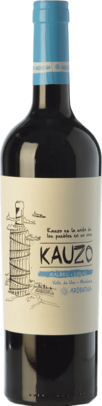 14,95 € 免费送货 | 红酒 Kauzo Malbec-Syrah 年轻的 I.G. Valle de Uco