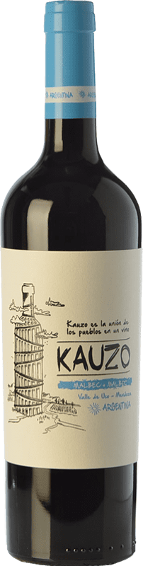 13,95 € | Red wine Kauzo Joven I.G. Valle de Uco Uco Valley Argentina Malbec Bottle 75 cl