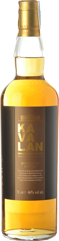 免费送货 | 威士忌单一麦芽威士忌 Kavalan Ex-Bourbon Oak Finish 台湾 70 cl