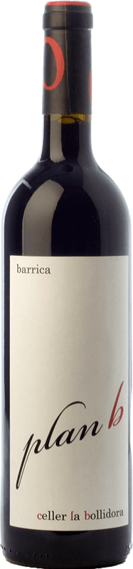 10,95 € Free Shipping | Red wine La Bollidora Plan B Crianza D.O. Terra Alta Catalonia Spain Syrah, Grenache, Carignan, Morenillo Bottle 75 cl