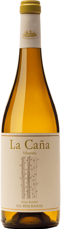免费送货 | 白葡萄酒 La Caña Crianza — 陈酿 D.O. Rías Baixas 加利西亚 西班牙 Albariño — 阿尔巴利诺 75 cl