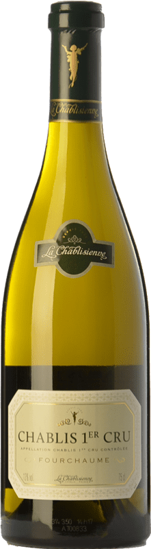 Бесплатная доставка | Белое вино La Chablisienne Fourchaume старения A.O.C. Chablis Premier Cru Бургундия Франция Chardonnay 75 cl