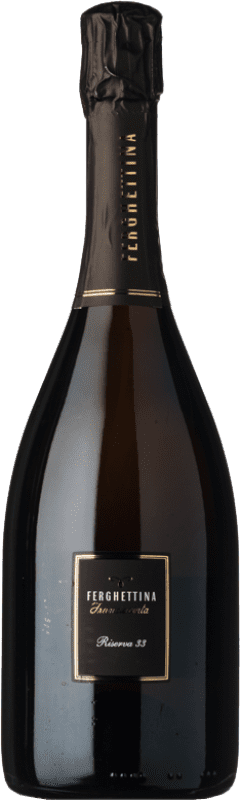 57,95 € | 白スパークリングワイン La Ferghettina 33 Pas Dosé 予約 D.O.C.G. Franciacorta ロンバルディア イタリア Chardonnay 75 cl