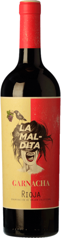 11,95 € Spedizione Gratuita | Vino rosso La Maldita Giovane D.O.Ca. Rioja