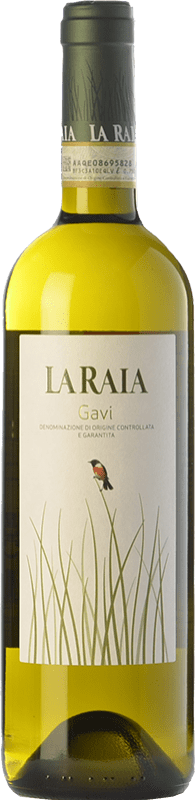 Бесплатная доставка | Белое вино La Raia D.O.C.G. Cortese di Gavi Пьемонте Италия Cortese 75 cl