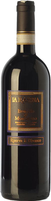 65,95 € | Red wine La Rasina Riserva Il Divasco Reserve D.O.C.G. Brunello di Montalcino Tuscany Italy Sangiovese 75 cl