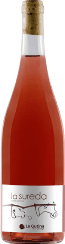 Free Shipping | Rosé wine Celler La Gutina La Sureda D.O. Empordà Catalonia Spain Grenache Tintorera 75 cl