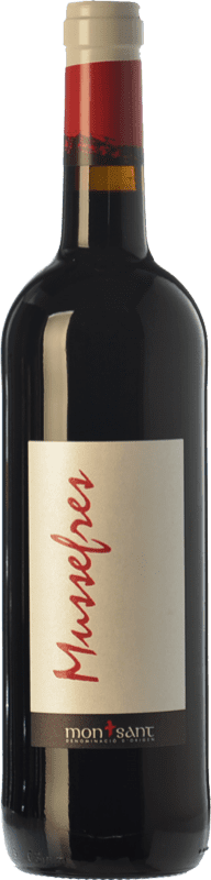 5,95 € | Red wine Serra d'Almos Mussefres Jove Joven D.O. Montsant Catalonia Spain Syrah, Grenache, Carignan Bottle 75 cl