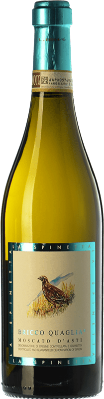 17,95 € | Vino dulce La Spinetta Bricco Quaglia D.O.C.G. Moscato d'Asti Piemonte Italia Moscato Blanco 75 cl