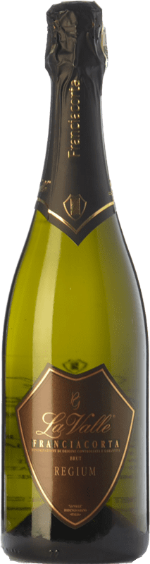 Envoi gratuit | Vin Mousseux Blanc La Valle Regium D.O.C.G. Franciacorta Lombardia Italie Chardonnay 75 cl