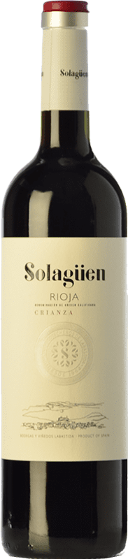 Envio grátis | Vinho Tinto Labastida Solagüen Crianza D.O.Ca. Rioja La Rioja Espanha Tempranillo 75 cl