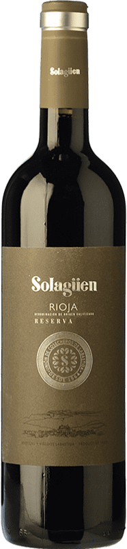 16,95 € Free Shipping | Red wine Labastida Solagüen Reserva D.O.Ca. Rioja The Rioja Spain Tempranillo Bottle 75 cl