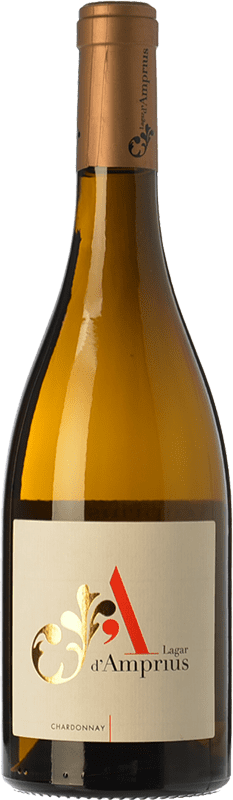 Бесплатная доставка | Белое вино Lagar d'Amprius I.G.P. Vino de la Tierra Bajo Aragón Арагон Испания Chardonnay — Шардоне 75 cl