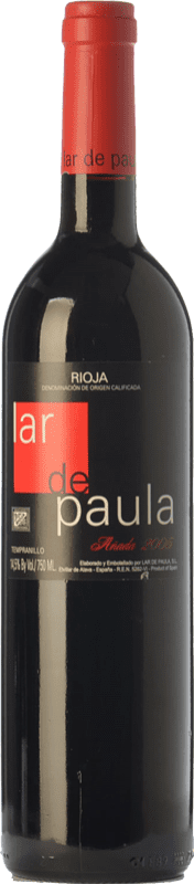 18,95 € 送料無料 | 赤ワイン Lar de Paula Cepas Viejas Crianza — クリアンサ D.O.Ca. Rioja