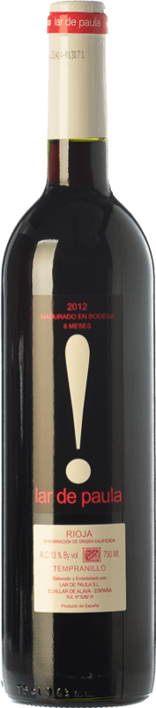 6,95 € Kostenloser Versand | Rotwein Lar de Paula Madurado Jung D.O.Ca. Rioja