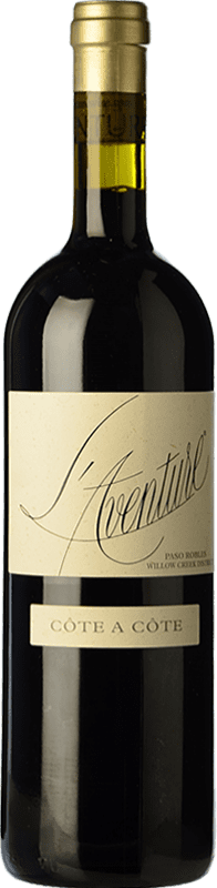 免费送货 | 红葡萄酒 L'Aventure Côte à Côte Crianza — 陈酿 I.G. Paso Robles 帕索罗布斯 美国 Syrah — 西拉, Garnacha — 歌海娜, Mourvèdre — 穆尔韦德尔 75 cl