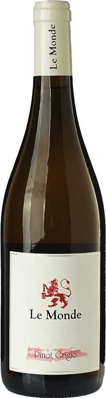 12,95 € | 白酒 Le Monde Pinot Grigio D.O.C. Friuli Grave 弗留利 - 威尼斯朱利亚 意大利 Pinot Grey 75 cl