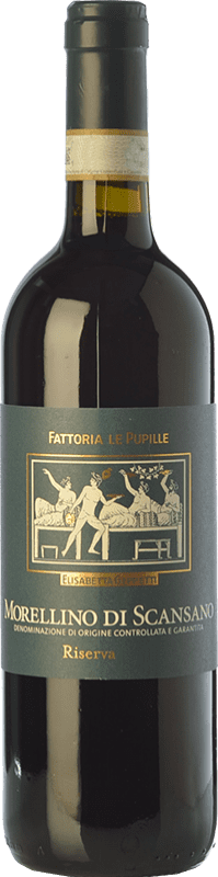 25,95 € Free Shipping | Red wine Le Pupille Riserva Reserva D.O.C.G. Morellino di Scansano Tuscany Italy Cabernet Sauvignon, Sangiovese Bottle 75 cl