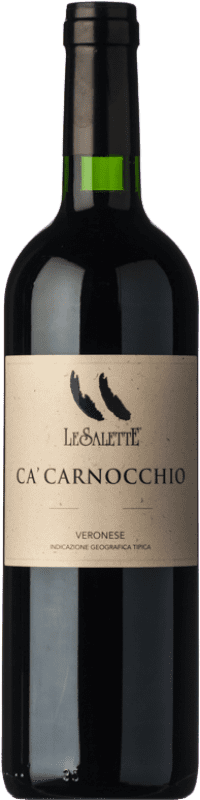 22,95 € | Красное вино Le Salette Ca' Carnocchio I.G.T. Veronese Венето Италия Sangiovese — Санджовезе, Corvina — Корвина, Rondinella — Рондинелла, Corvinone — Корвиноне, Oseleta — Оселета, Croatina — Кроатина 75 cl