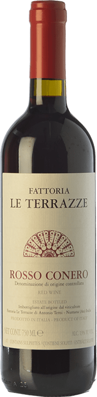 12,95 € Envio grátis | Vinho tinto Le Terrazze D.O.C. Rosso Conero