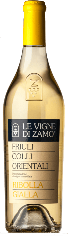 16,95 € | Белое вино Zamò D.O.C. Colli Orientali del Friuli Фриули-Венеция-Джулия Италия Ribolla Gialla 75 cl