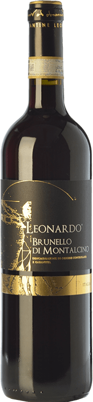 56,95 € Бесплатная доставка | Красное вино Leonardo da Vinci Leonardo D.O.C.G. Brunello di Montalcino