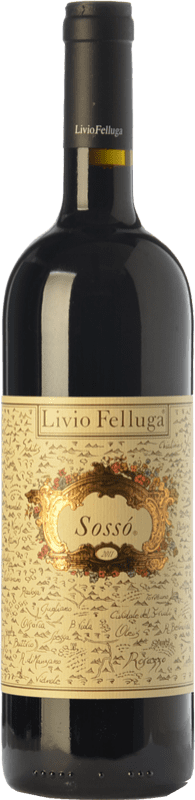 88,95 € | Vinho Tinto Livio Felluga Sossò D.O.C. Colli Orientali del Friuli Friuli-Venezia Giulia Itália Merlot, Riflesso, Pignolo 75 cl