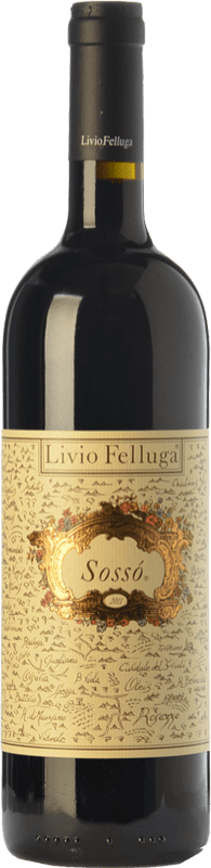 49,95 € | Vino tinto Livio Felluga Sossò D.O.C. Colli Orientali del Friuli Friuli-Venezia Giulia Italia Merlot, Riflesso dal Peduncolo Rosso, Pignolo 75 cl