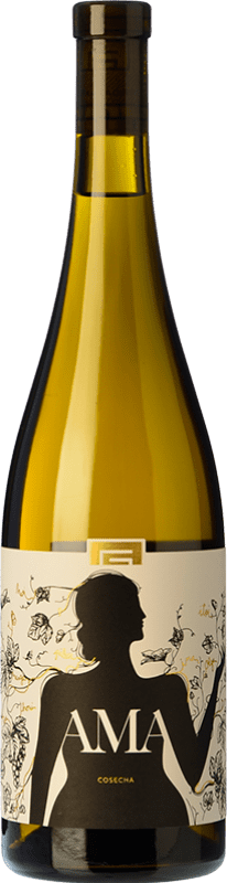 Spedizione Gratuita | Vino bianco Gorka Izagirre Ama D.O. Bizkaiko Txakolina Paese Basco Spagna Hondarribi Zuri 75 cl