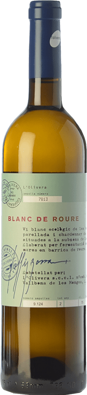 7,95 € | White wine L'Olivera Blanc de Roure Aged D.O. Costers del Segre Catalonia Spain Macabeo, Chardonnay, Parellada 75 cl