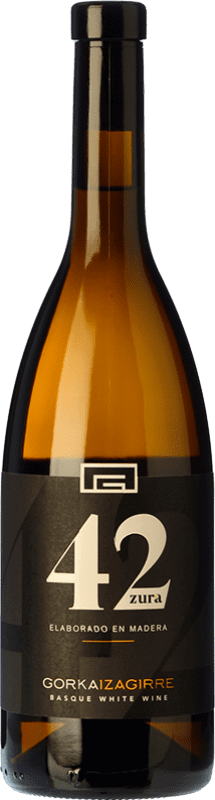 19,95 € Envoi gratuit | Vin Blanc Gorka Izagirre 42 Zura D.O. Bizkaiko Txakolina