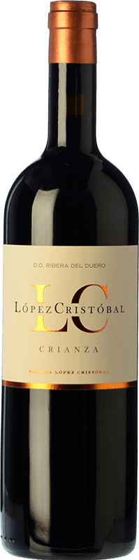 25,95 € 送料無料 | 赤ワイン López Cristóbal 高齢者 D.O. Ribera del Duero