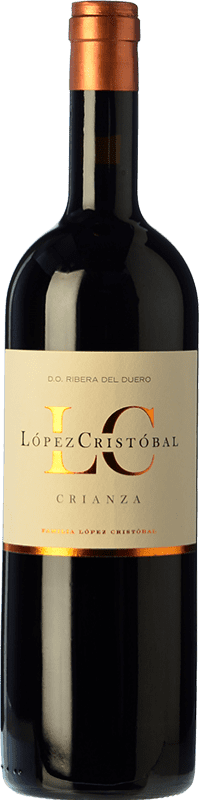 18,95 € | 赤ワイン López Cristóbal Crianza — クリアンサ D.O. Ribera del Duero カスティーリャ・イ・レオン スペイン Tempranillo — テンプラニーリョ, Merlot — メルロー 75 cl