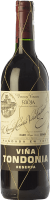 22,95 € | Vino Tinto López de Heredia Viña Tondonia Reserva D.O.Ca. Rioja La Rioja España Tempranillo, Garnacha, Graciano, Mazuelo Media Botella 37 cl