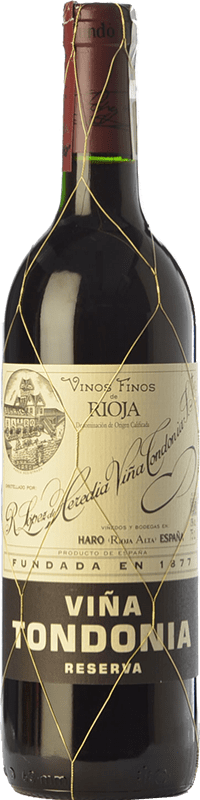 33,95 € 免费送货 | 红酒 López de Heredia Viña Tondonia 预订 D.O.Ca. Rioja 半瓶 37 cl