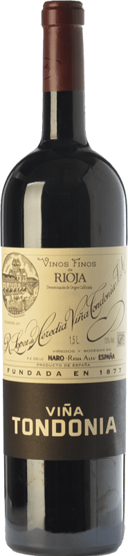 76,95 € | Red wine López de Heredia Viña Tondonia Reserva 2008 D.O.Ca. Rioja The Rioja Spain Tempranillo, Grenache, Graciano, Mazuelo Magnum Bottle 1,5 L
