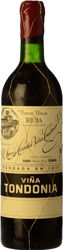 113,95 € | Red wine López de Heredia Viña Tondonia Gran Reserva D.O.Ca. Rioja The Rioja Spain Tempranillo, Grenache, Graciano, Mazuelo Bottle 75 cl