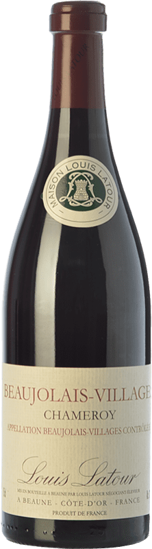 16,95 € | Vinho tinto Louis Latour Chameroy Jovem A.O.C. Beaujolais-Villages Beaujolais França Gamay 75 cl