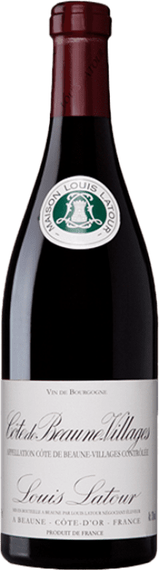 送料無料 | 赤ワイン Louis Latour Villages 高齢者 A.O.C. Côte de Beaune ブルゴーニュ フランス Pinot Black 75 cl