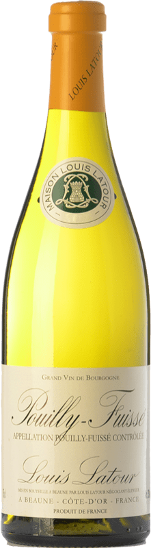 44,95 € Free Shipping | White wine Louis Latour A.O.C. Pouilly-Fuissé Burgundy France Chardonnay Bottle 75 cl