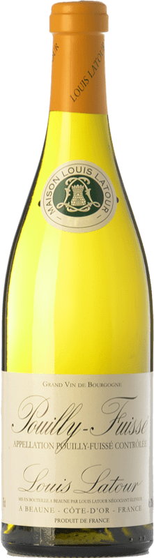 Spedizione Gratuita | Vino Bianco Louis Latour Crianza — Invecchiato in Botte A.O.C. Pouilly-Fuissé Borgogna Francia Chardonnay 75 cl